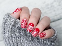 Uñas navideñas: ¿qué se lleva este año?